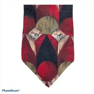 Cerruti CXIII Abstract Patterned 100% Silk Tie